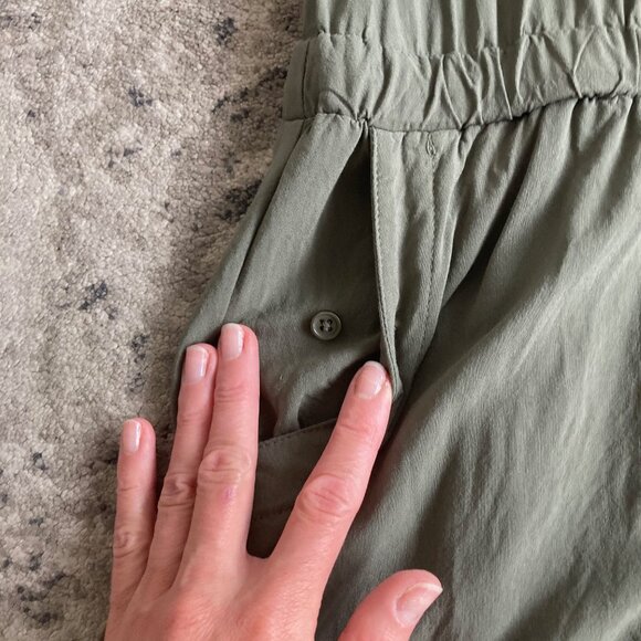 Lascana Sleeveless Drawstring Romper - Picture 5 of 7